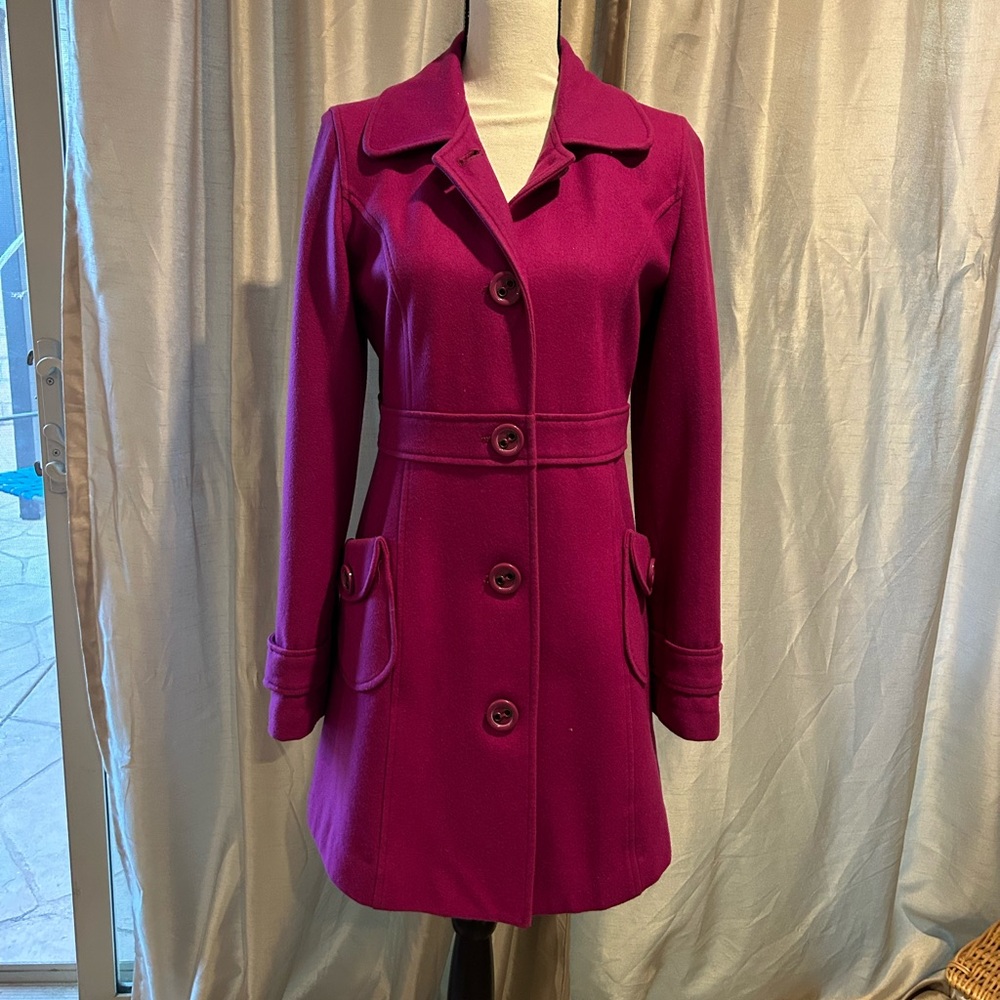 Anthropologie Tulle coat